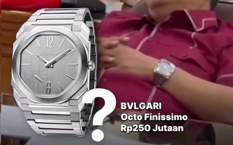 Tidur Saat Rapat, Kini Jam Tangan Dirut PDAM Bekasi Jadi Sorotan