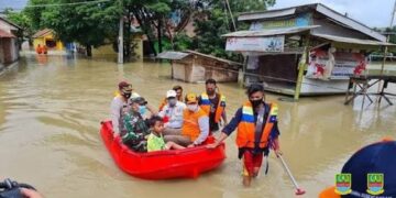 Bekasi Banjir, Enam Titik Teremdam Air Pasja Hujan Terus Menerus